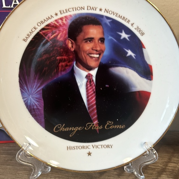 President Barack Obama Collectable Plates - Picture 6 of 9